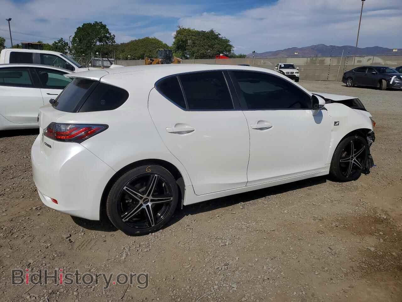 2012 LEXUS CT 200 - VIN: JTHKD5BH6C2106554 - Photo 3