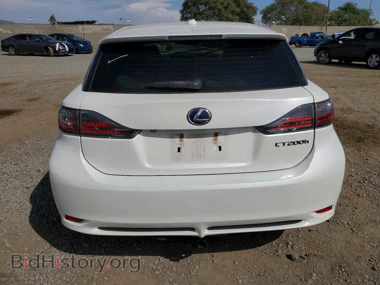 2012 LEXUS CT 200 - VIN: JTHKD5BH6C2106554 - Photo 6