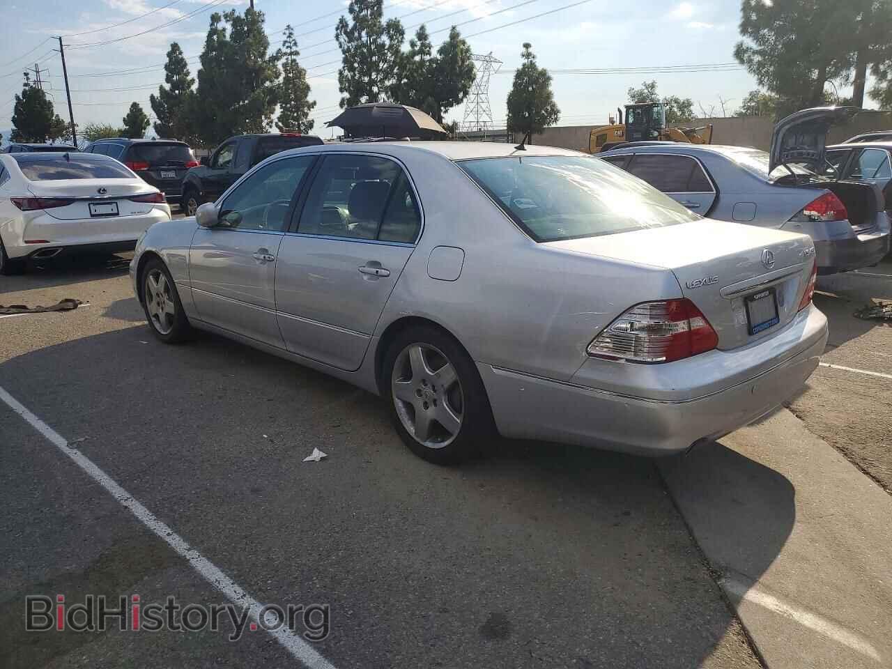 2005 LEXUS LS430 - VIN: JTHBN36F255013378 - Фото 2