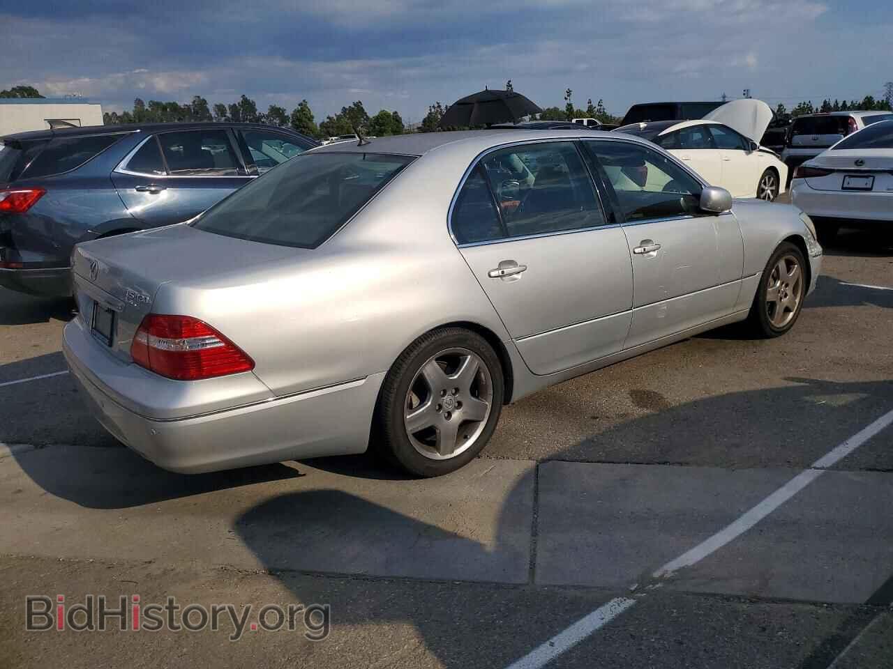 2005 LEXUS LS430 - VIN: JTHBN36F255013378 - Фото 3