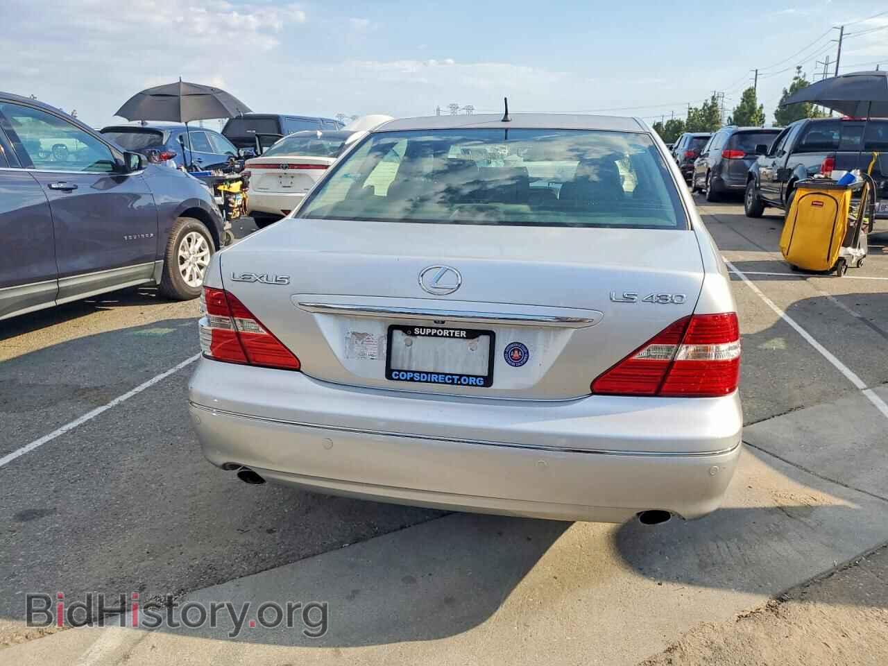 2005 LEXUS LS430 - VIN: JTHBN36F255013378 - Фото 6