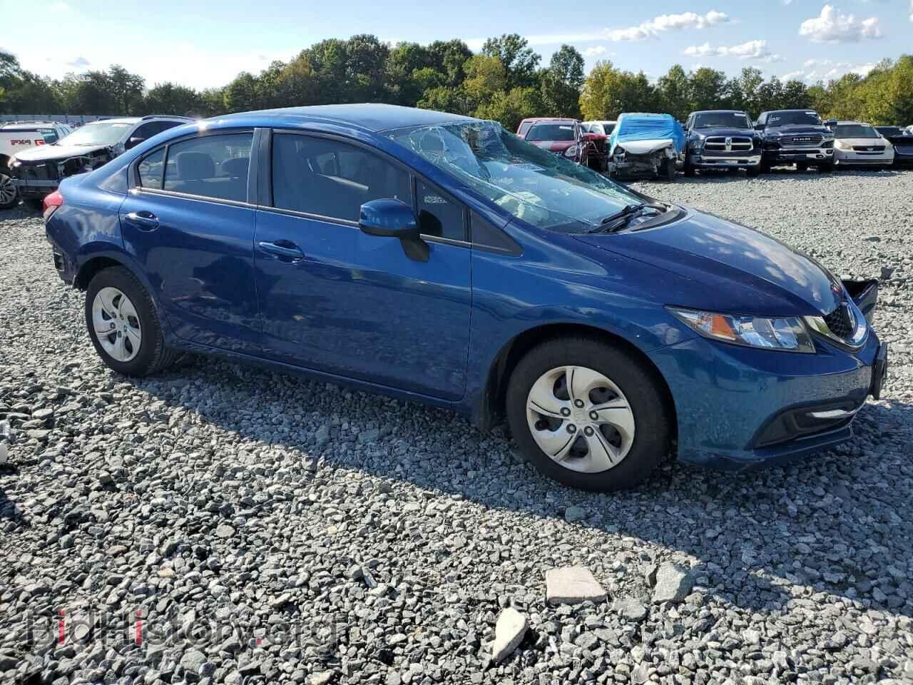 2013 HONDA CIVIC - VIN: 2HGFB2F56DH598178 - Фото 4