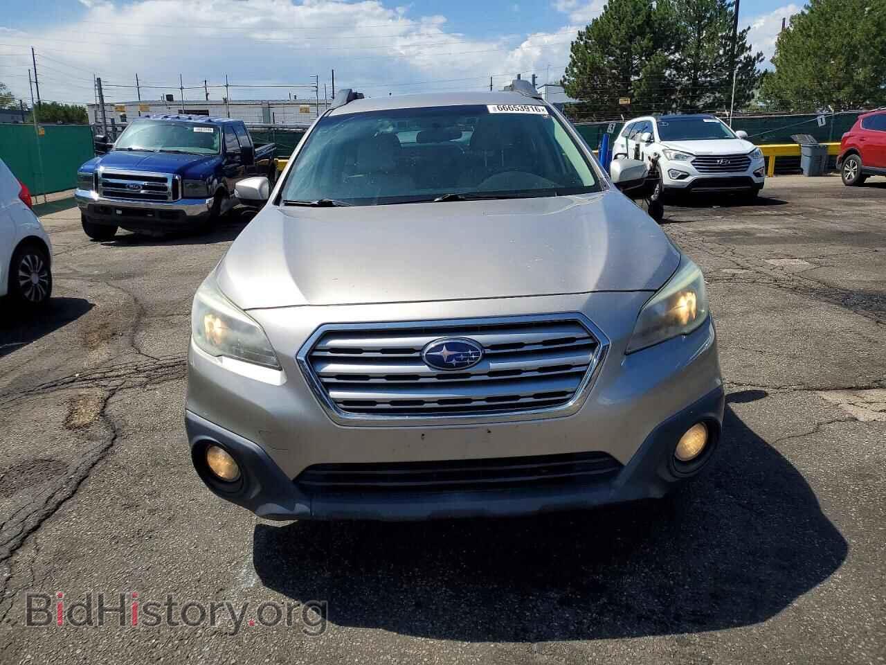 2016 SUBARU OUTBACK - VIN: 4S4BSAFC7G3226969 - Фото 5