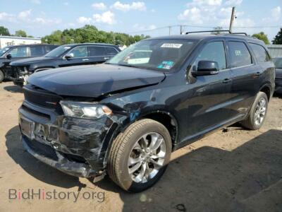 2019 Dodge DURANGO GT, black — VIN 1C4RDJDG4KC561103, Copart