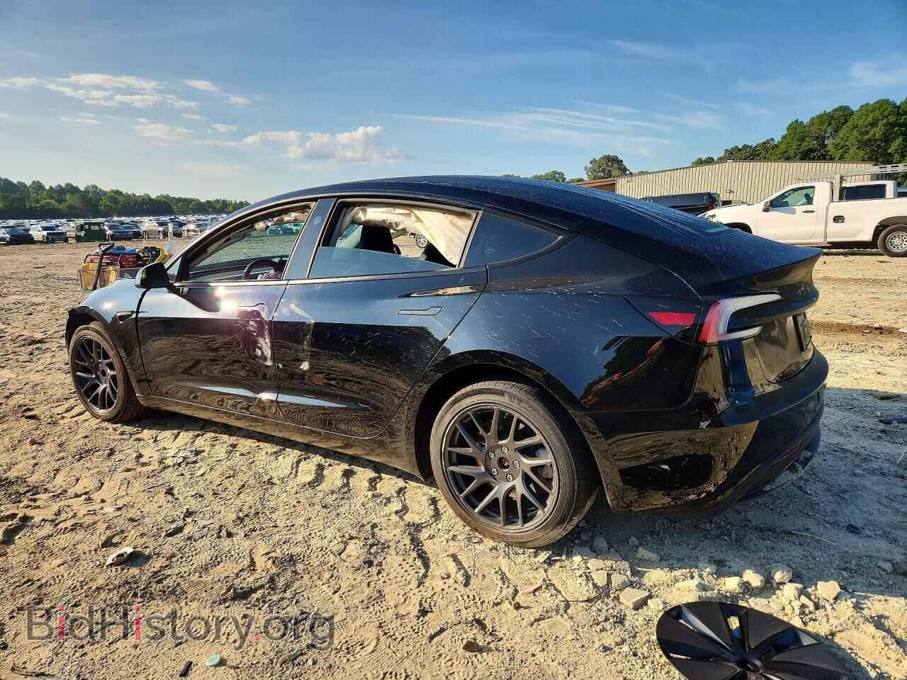 2024 TESLA MODEL 3 - VIN: 5YJ3E1EAXRF825693 - Photo 2