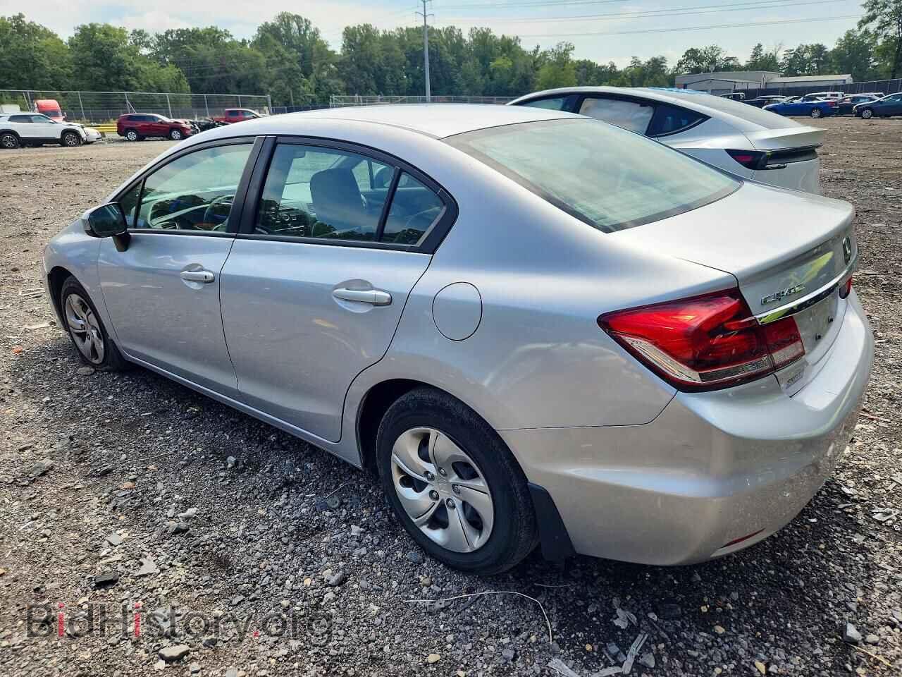 2014 HONDA CIVIC - VIN: 2HGFB2F57EH525533 - Фото 2