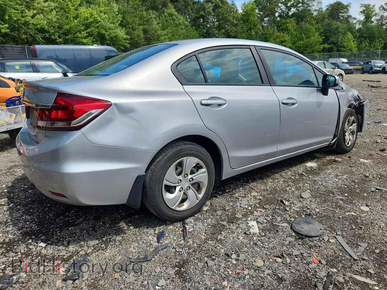 2014 HONDA CIVIC - VIN: 2HGFB2F57EH525533 - Фото 3