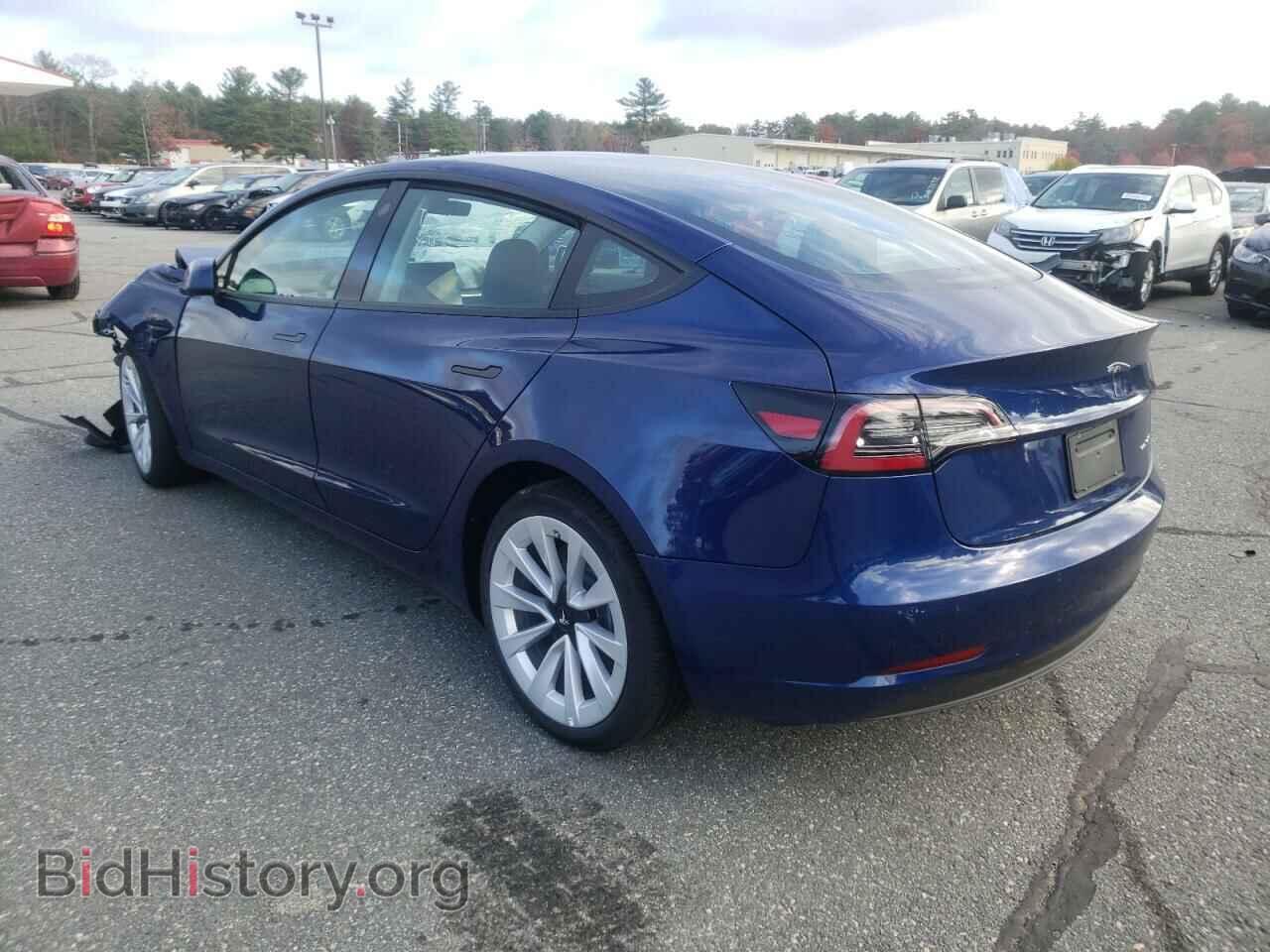 2022 TESLA MODEL 3 - VIN: 5YJ3E1EB3NF287647 - Фото 3