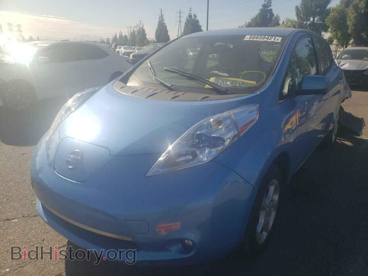 2012 NISSAN LEAF - VIN: JN1AZ0CP5CT023637 - Фото 2
