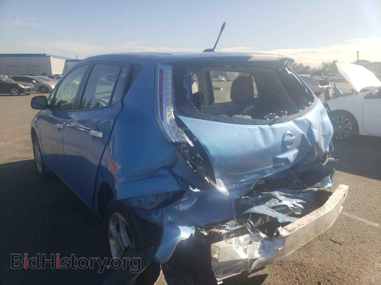2012 NISSAN LEAF - VIN: JN1AZ0CP5CT023637 - Фото 3