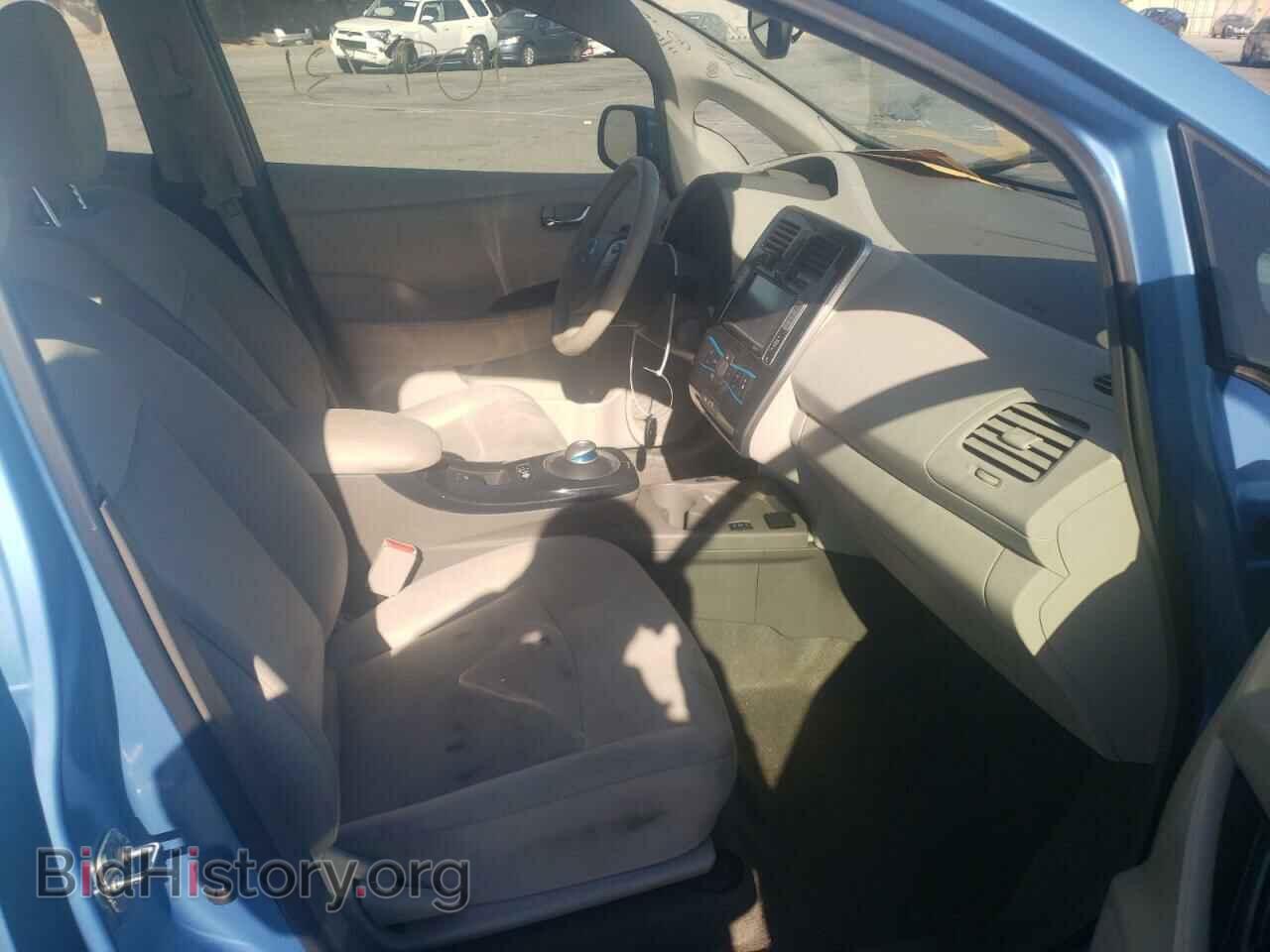 2012 NISSAN LEAF - VIN: JN1AZ0CP5CT023637 - Фото 5