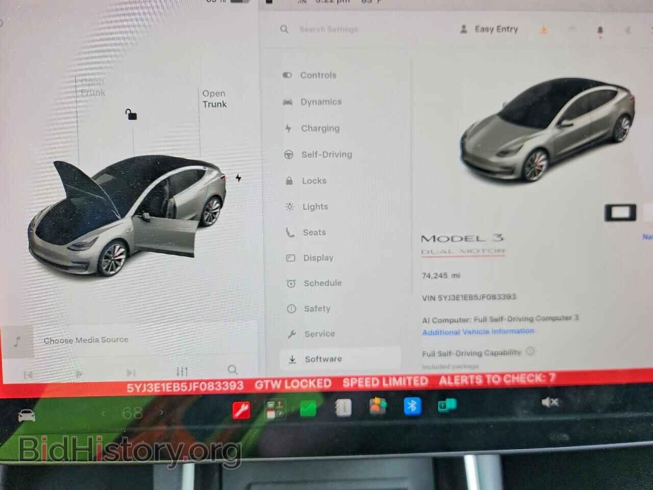 2018 TESLA MODEL 3 - VIN: 5YJ3E1EB5JF083393 - Photo 9