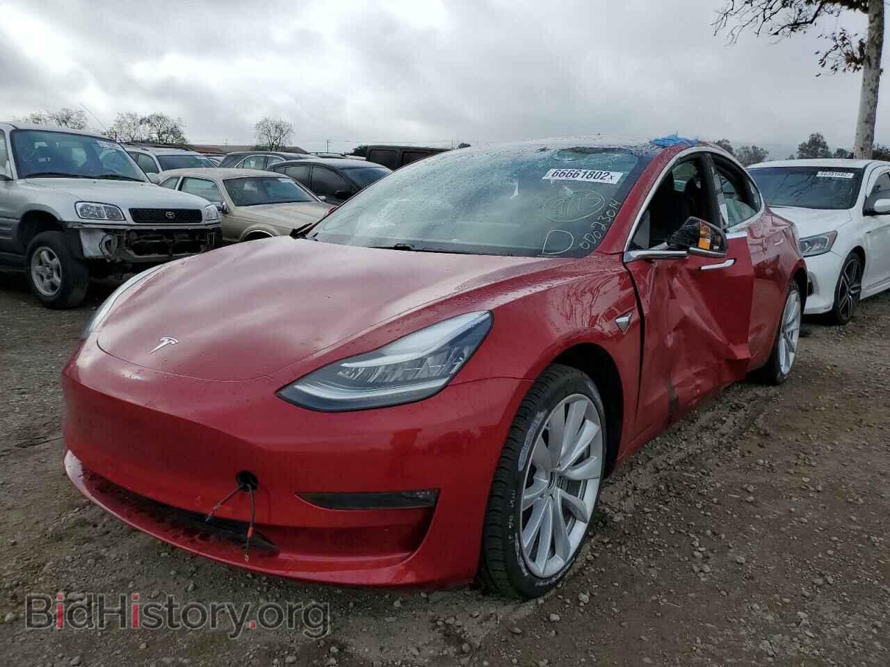 2018 TESLA MODEL 3 - VIN: 5YJ3E1EA4JF063546 - Фото 2