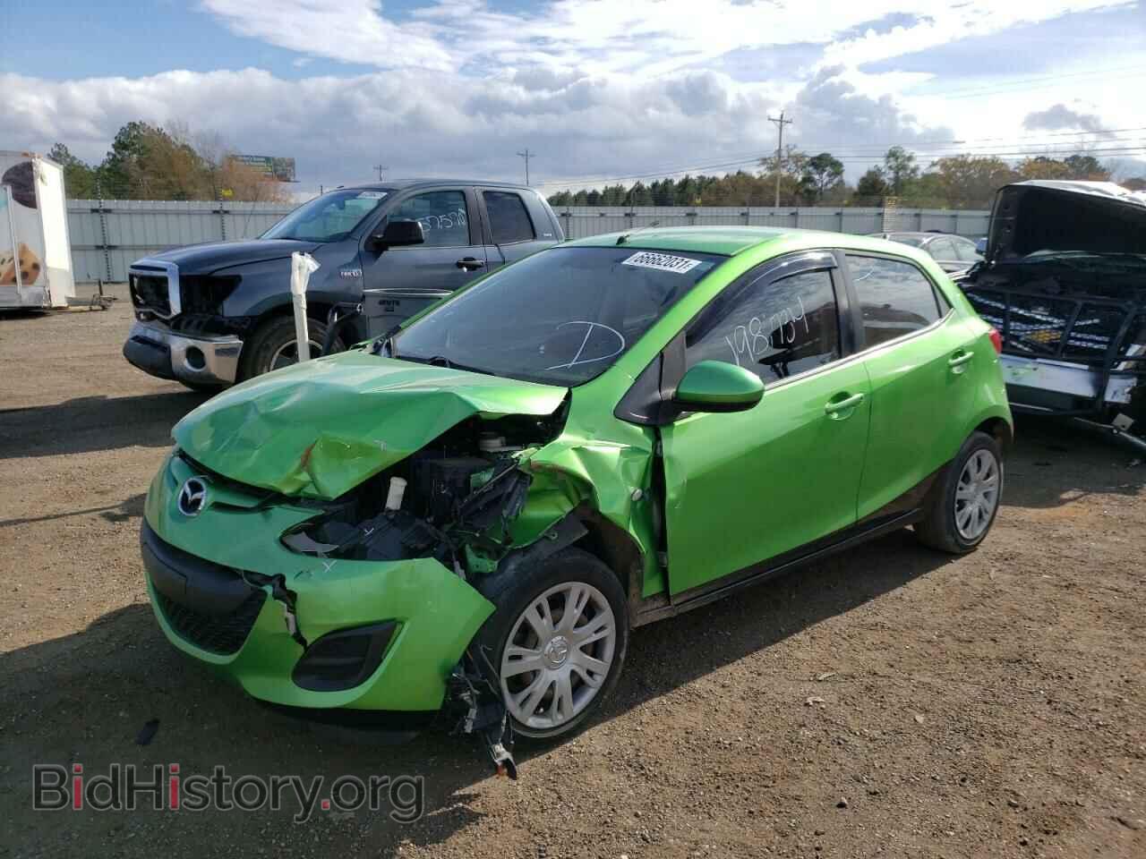 2013 MAZDA 2 - VIN: JM1DE1KY2D0165050 - Photo 2