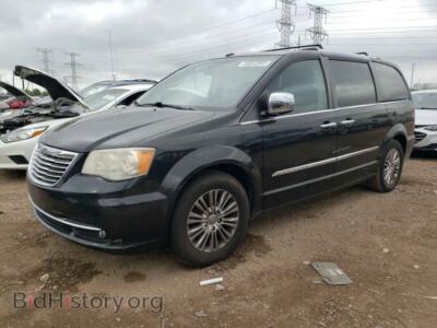 2011 Chrysler MINIVAN Town & COU, черный — VIN 2A4RR6DG5BR630364, Copart