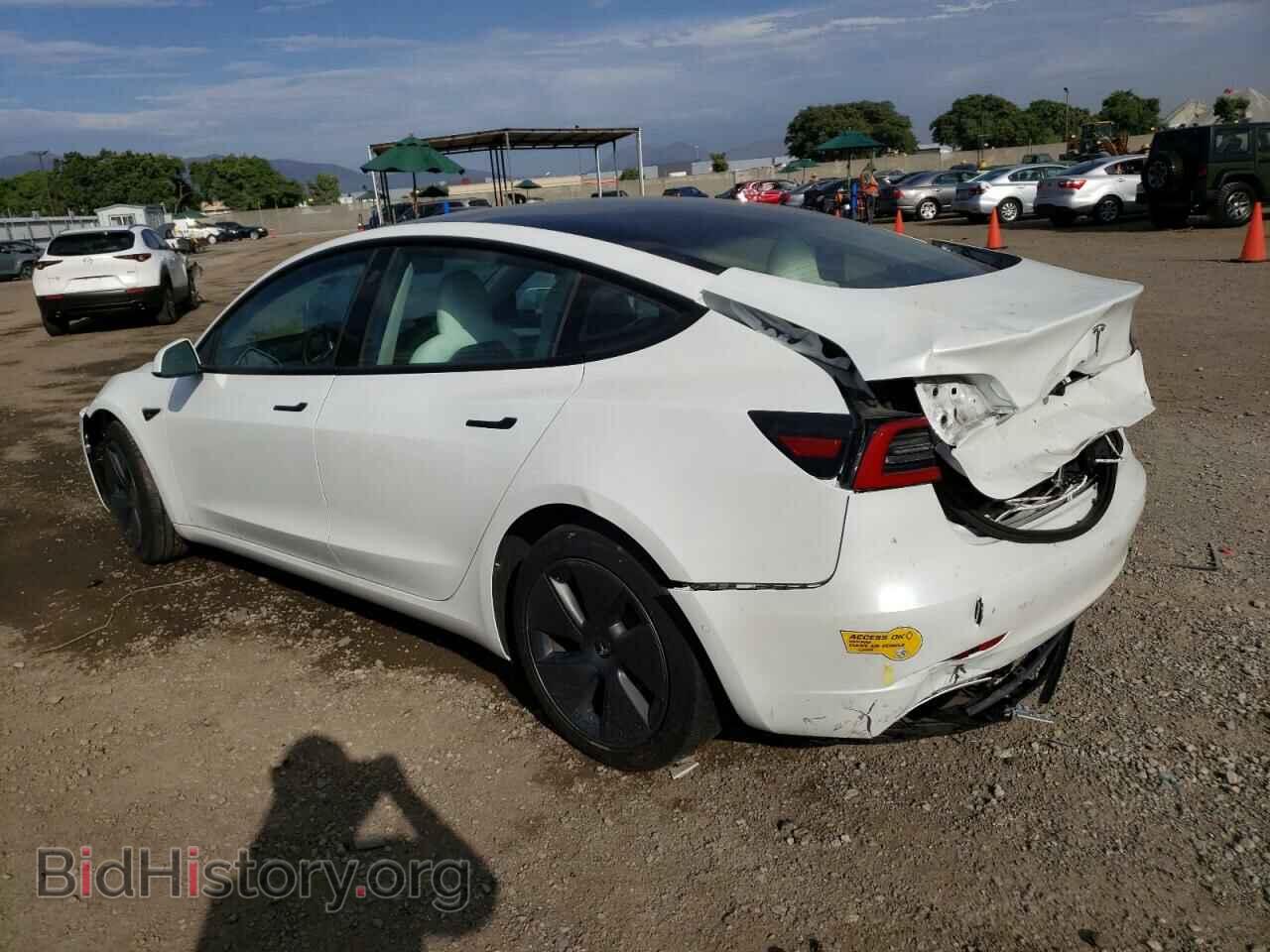 2021 TESLA MODEL 3 - VIN: 5YJ3E1EA7MF081754 - Фото 2