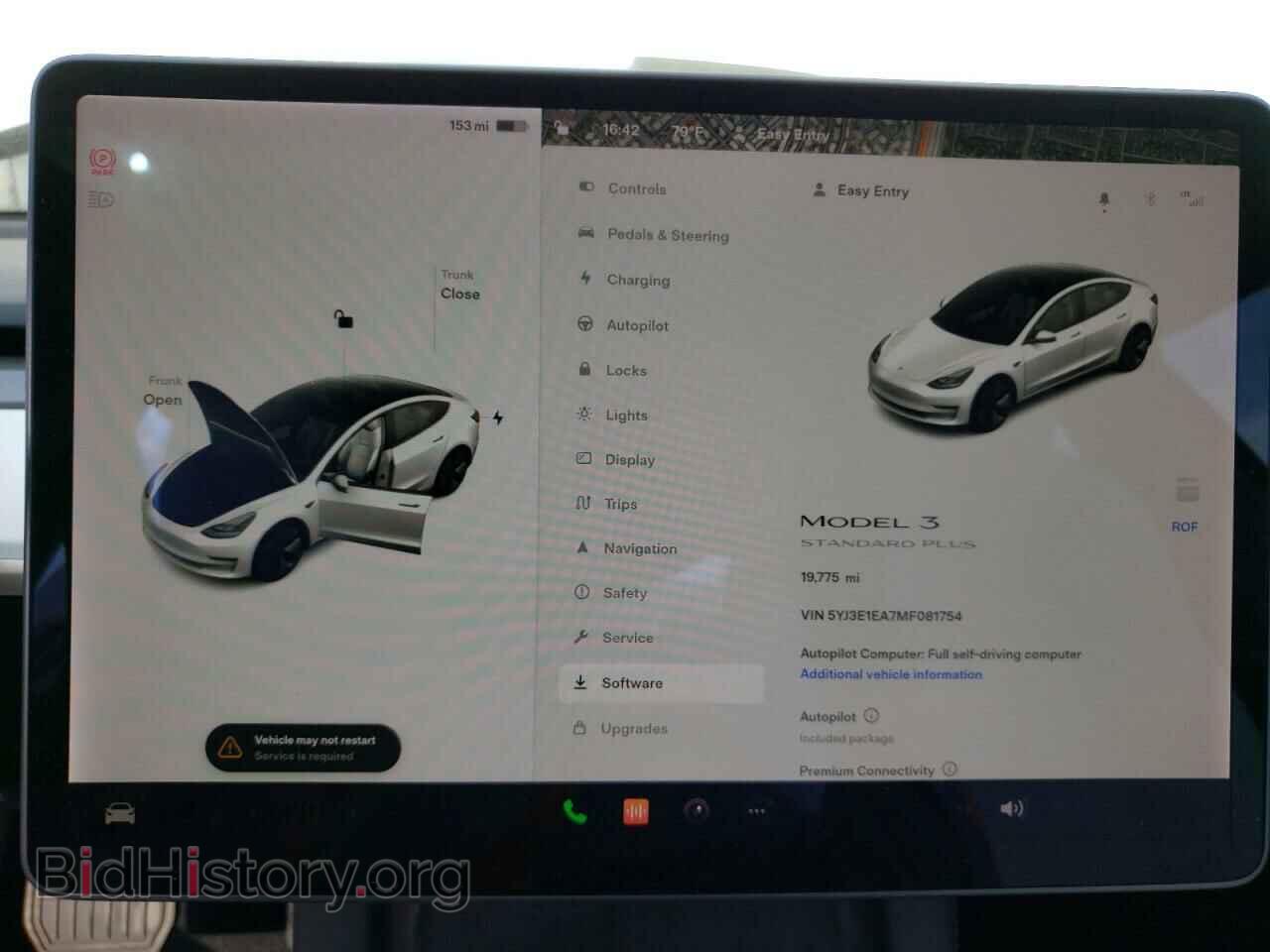 2021 TESLA MODEL 3 - VIN: 5YJ3E1EA7MF081754 - Фото 9