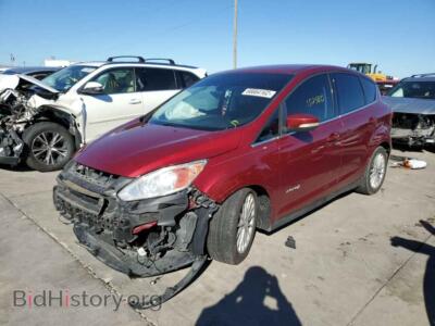 2013 Ford CMAX C-Max SEL, красный — VIN 1FADP5BUXDL514264, Copart