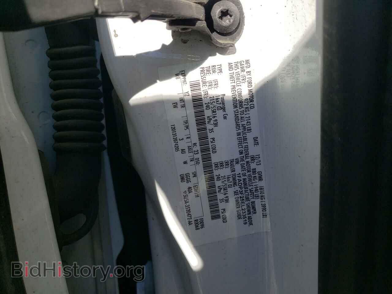 2014 FORD FOCUS - VIN: 1FADP3F25EL233519 - Фото 10