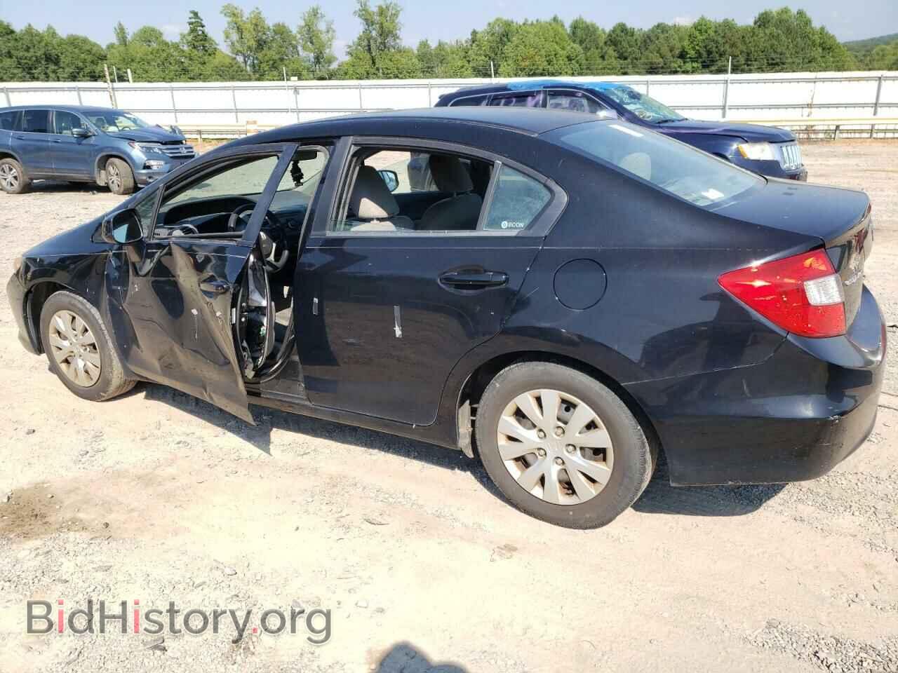 2012 HONDA CIVIC - VIN: 2HGFB2F55CH300685 - Фото 2