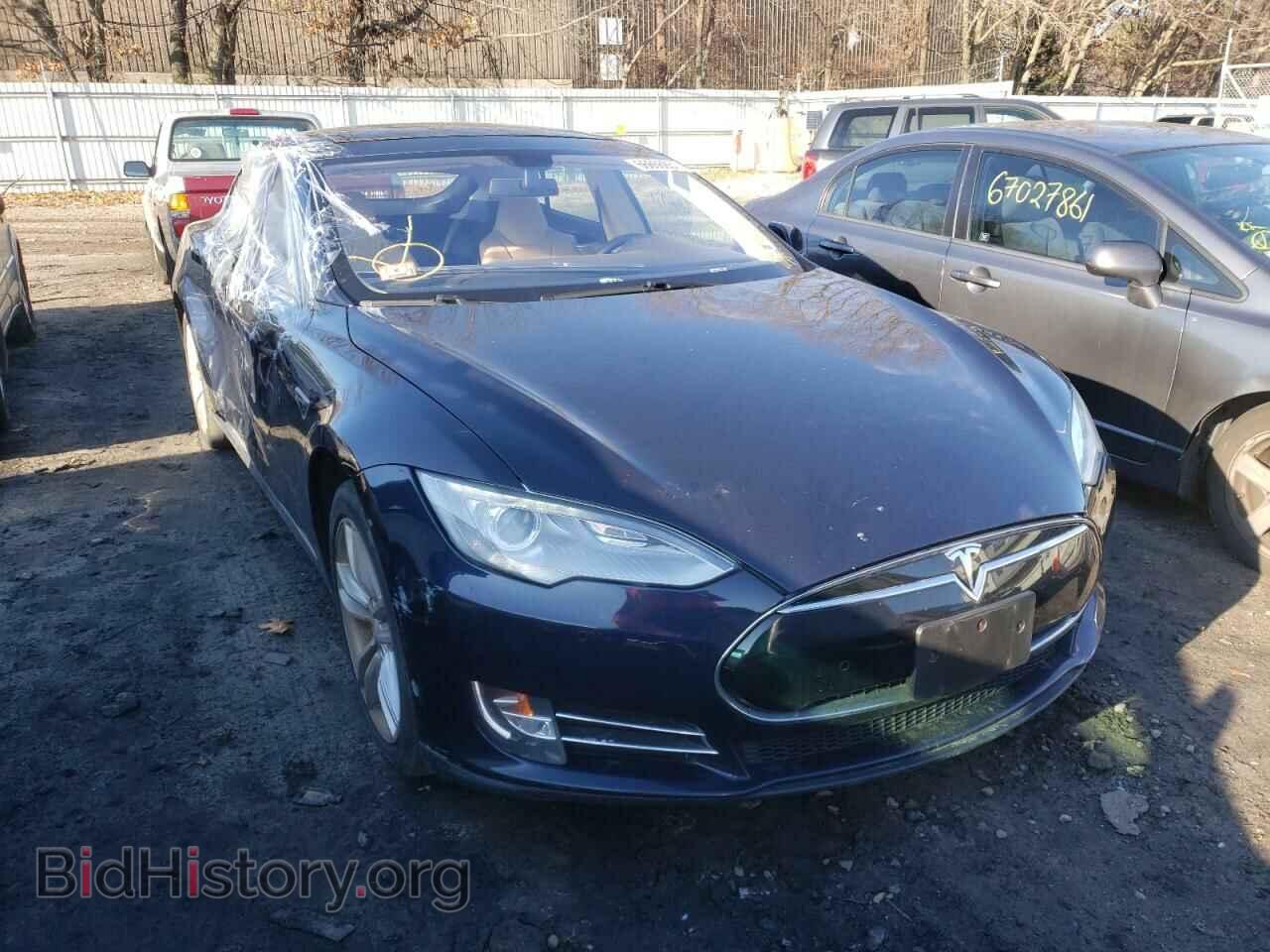 Фотография 5YJSA1H14EFP35517 - TESLA MODEL S 2014