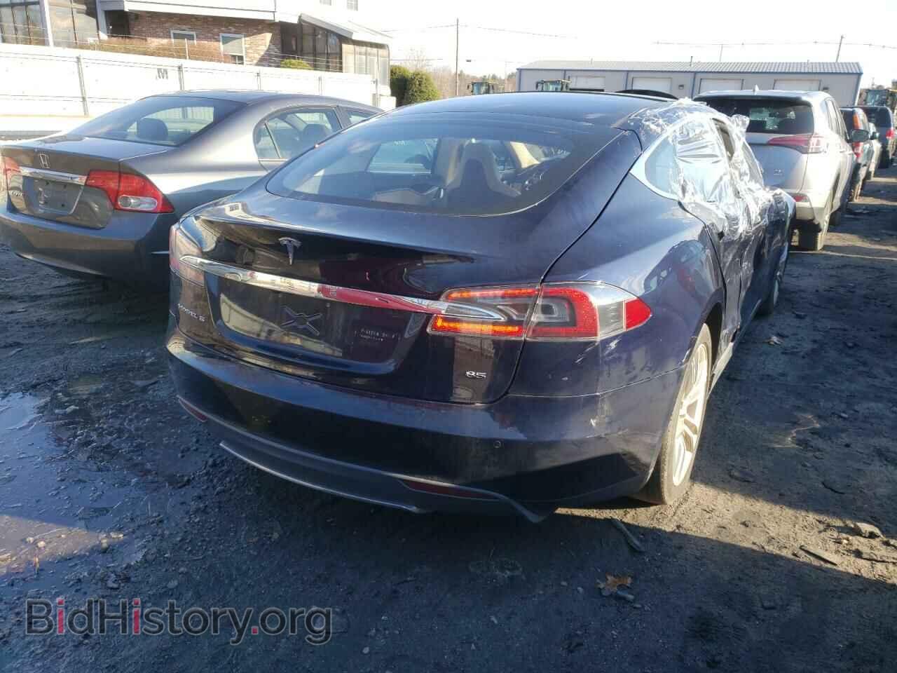 2014 TESLA MODEL S - VIN: 5YJSA1H14EFP35517 - Photo 4