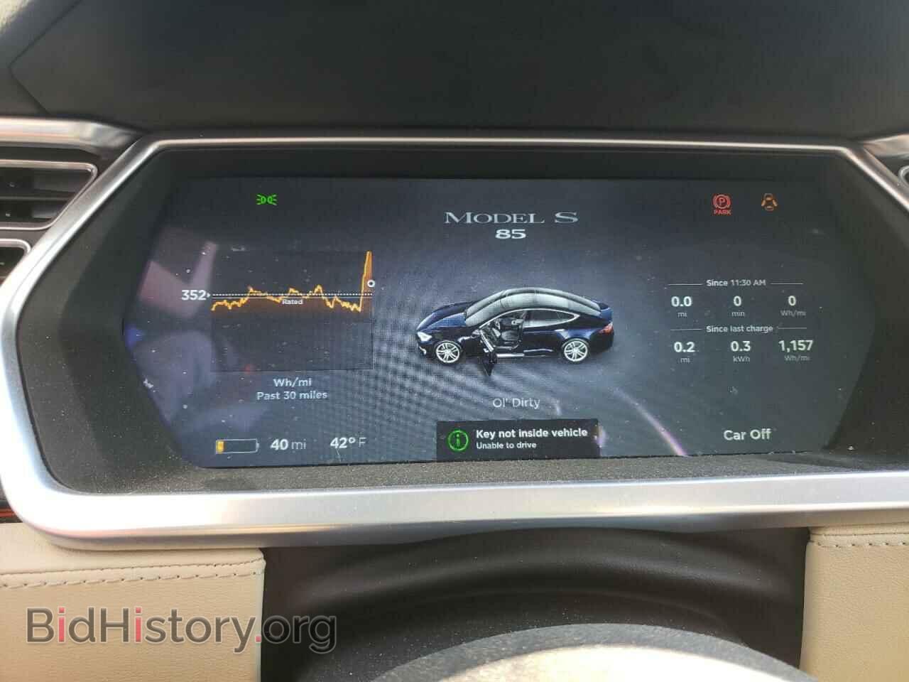 2014 TESLA MODEL S - VIN: 5YJSA1H14EFP35517 - Photo 8