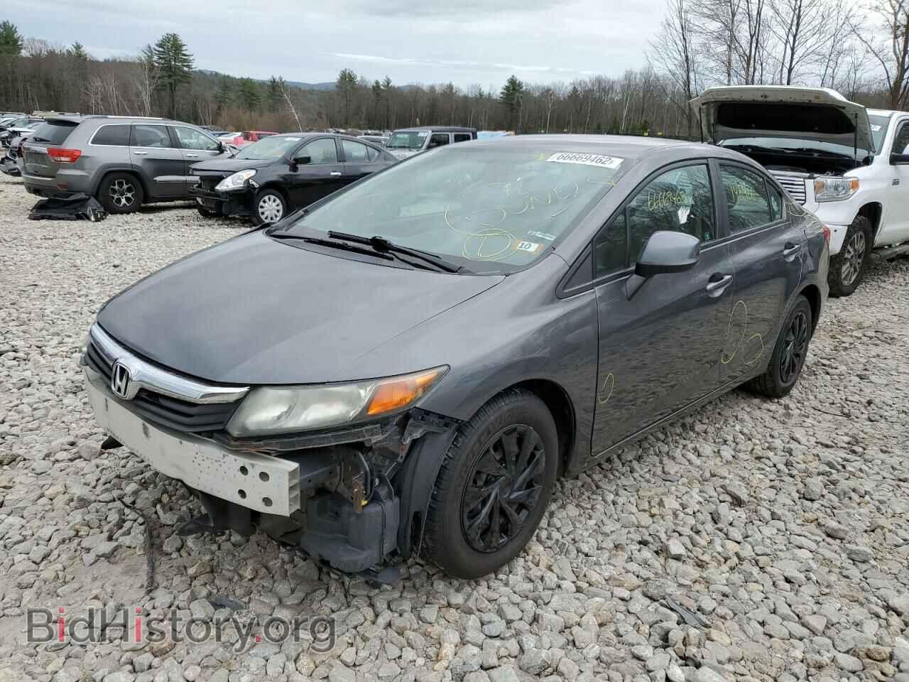 2012 HONDA CIVIC - VIN: 2HGFB2F50CH610548 - Фото 2