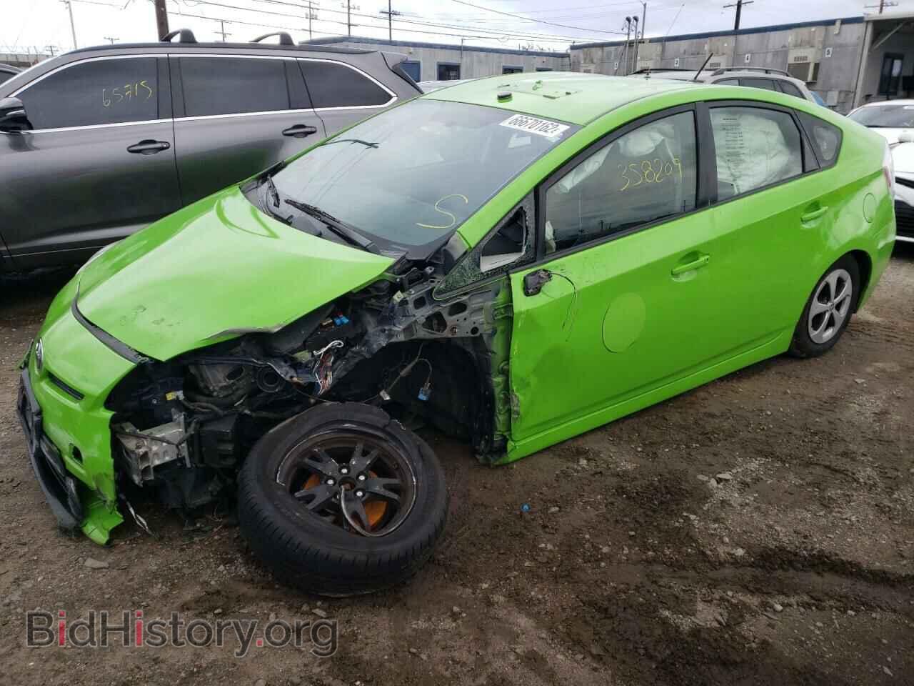 2014 TOYOTA PRIUS - VIN: JTDKN3DU4E1829079 - Фото 2