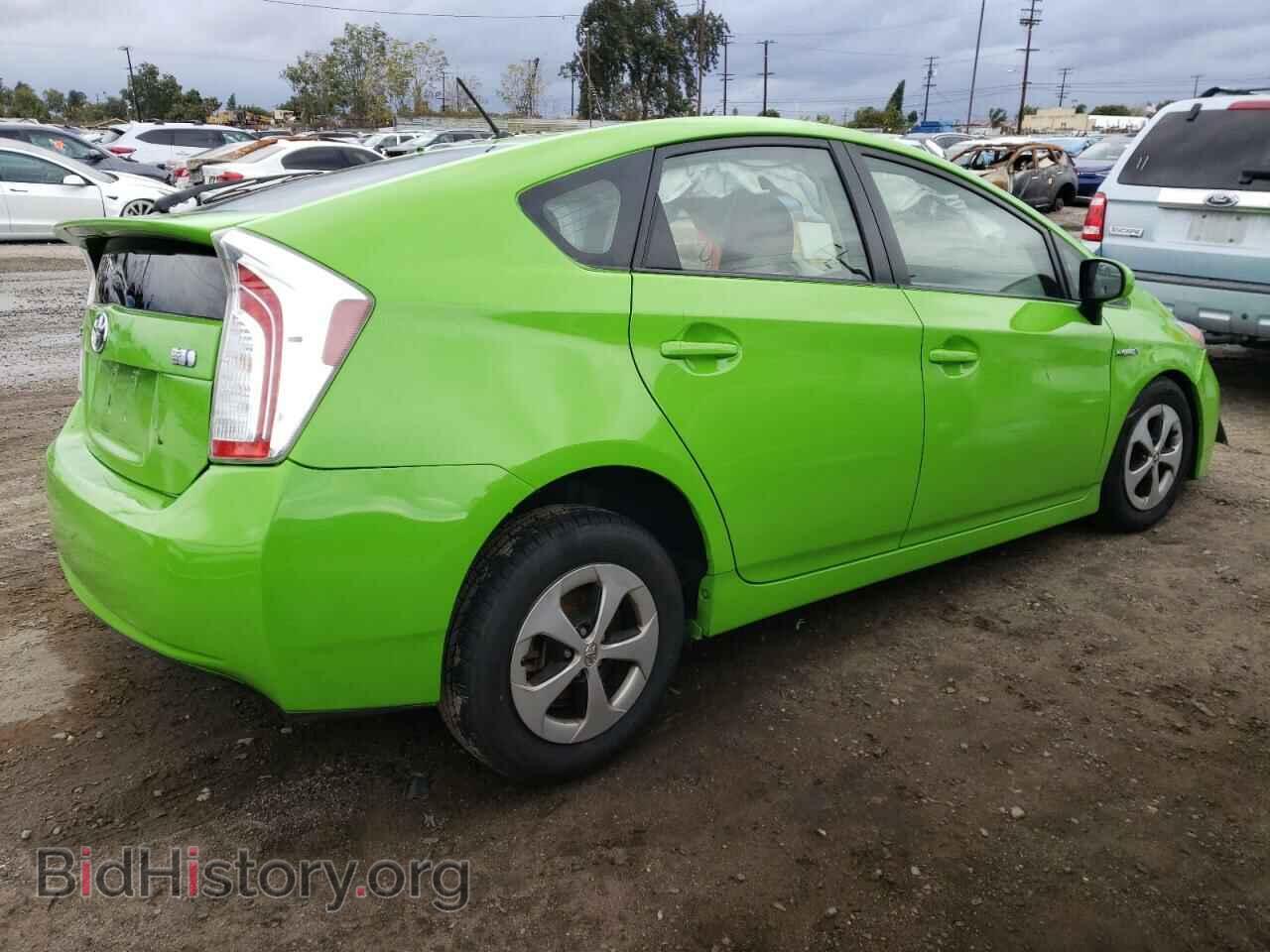 2014 TOYOTA PRIUS - VIN: JTDKN3DU4E1829079 - Фото 4