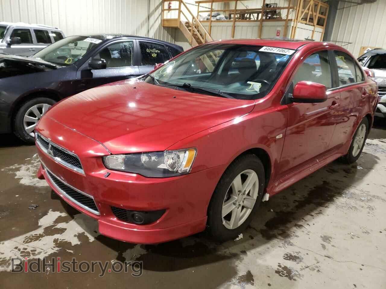 2014 MITSUBISHI LANCER - VIN: JA32U2FU6EU604461 - Фото 2