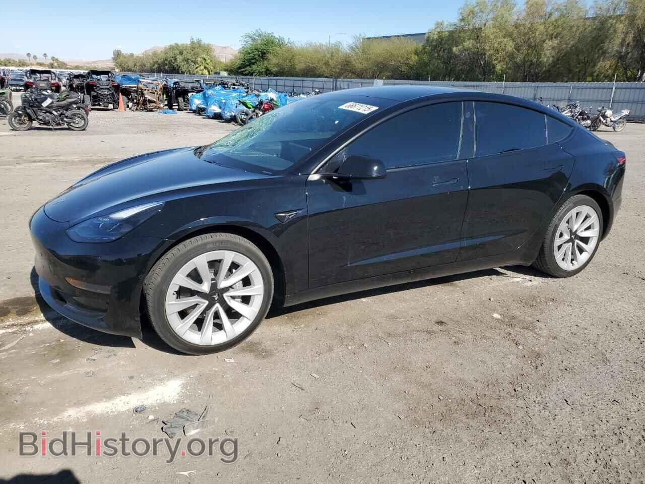 Photo 5YJ3E1EA0MF917355 - TESLA MODEL 3 2021