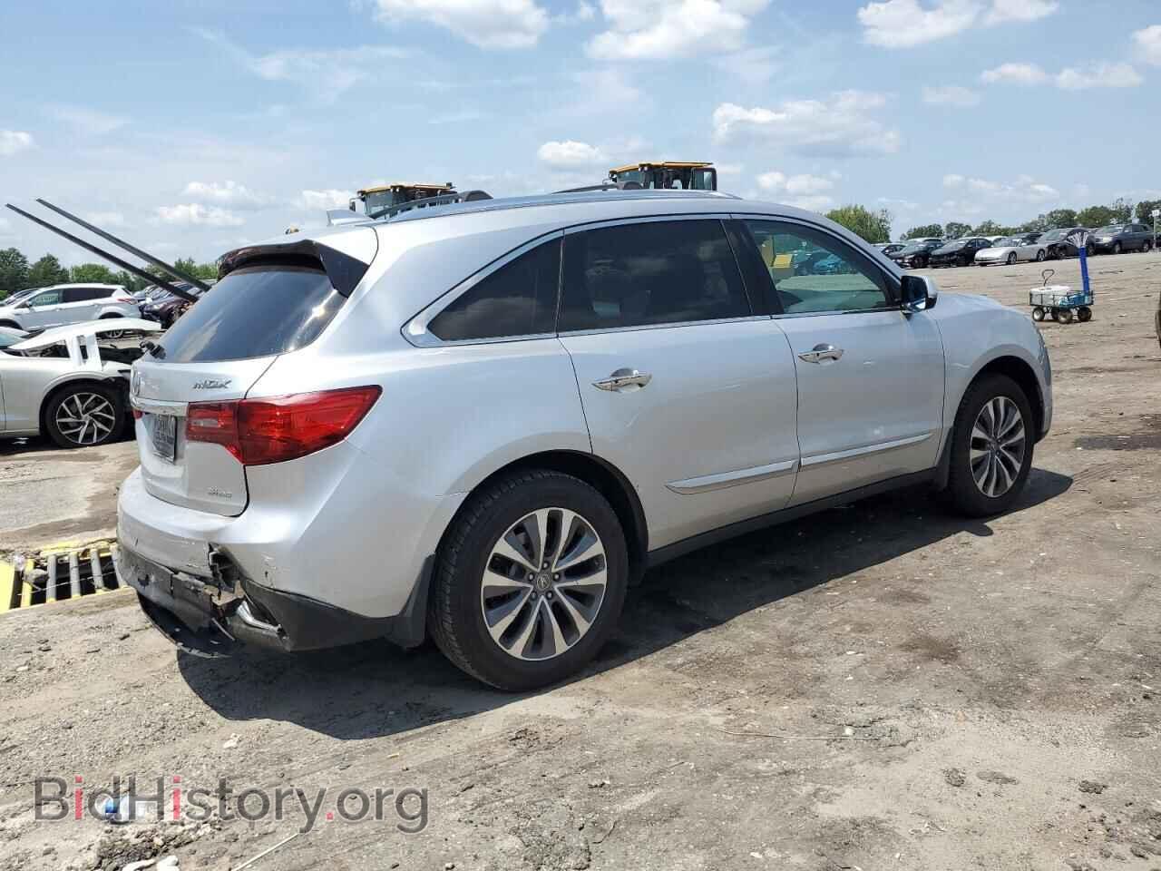 2014 ACURA MDX - VIN: 5FRYD4H47EB020064 - Фото 3