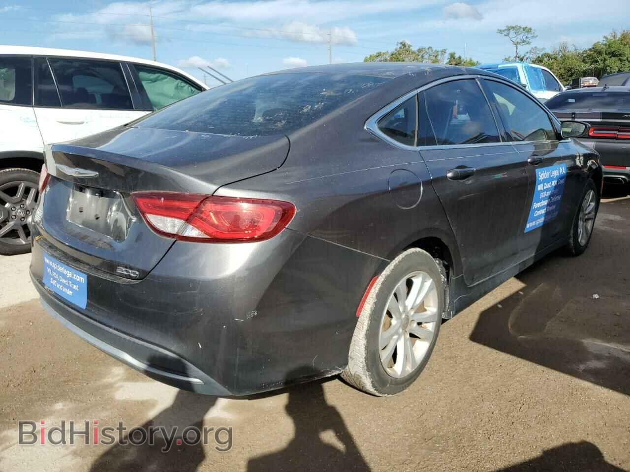 2016 CHRYSLER 200 - VIN: 1C3CCCAB7GN117100 - Photo 4