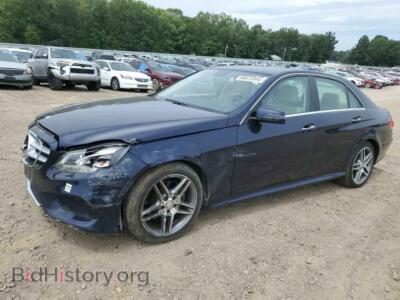 2015 Mercedes-Benz E-CLASS 350, blue — VIN WDDHF5KB7FB091283, Copart