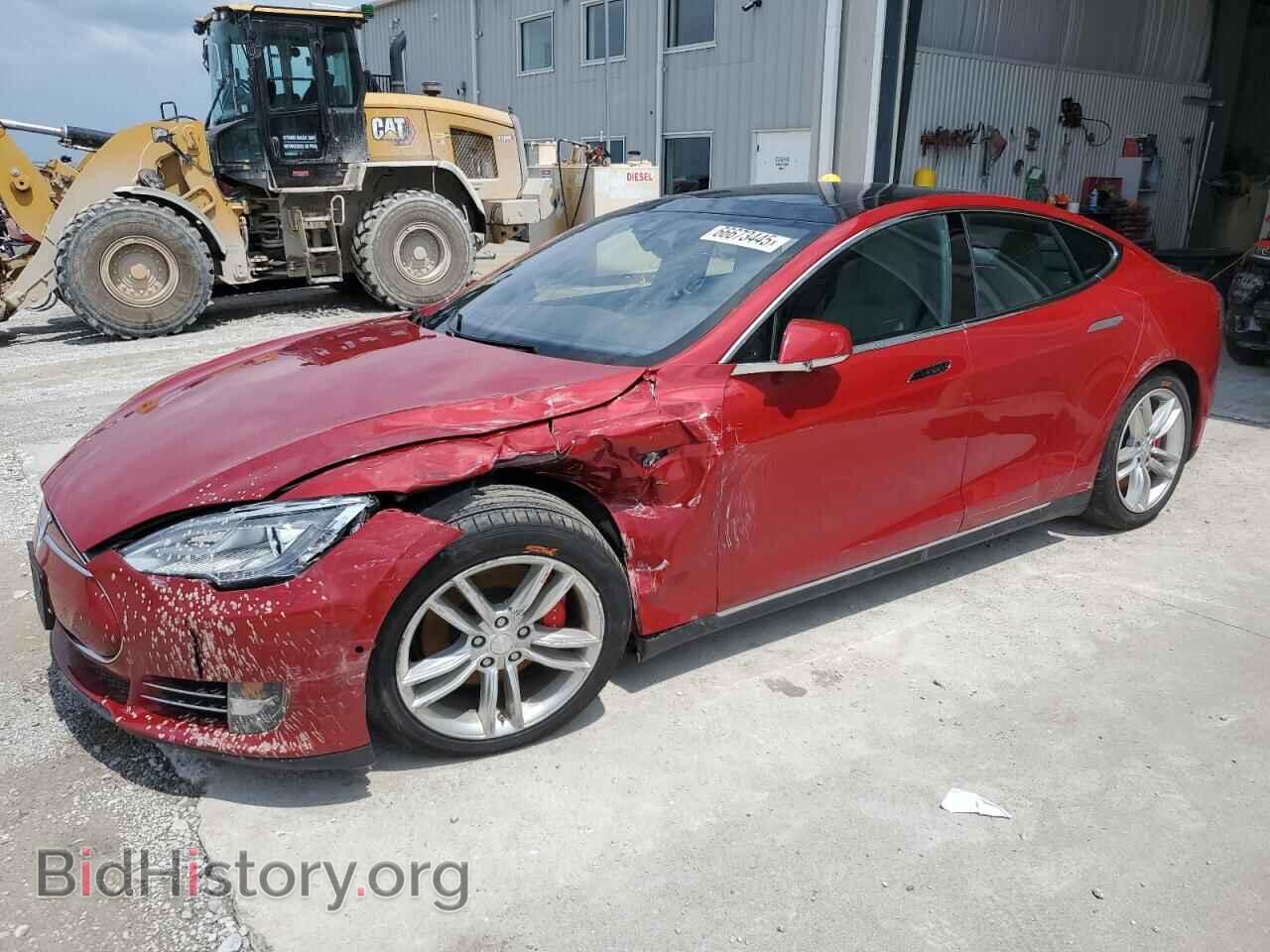 Photo 5YJSA1E45FF111824 - TESLA MODEL S 2015