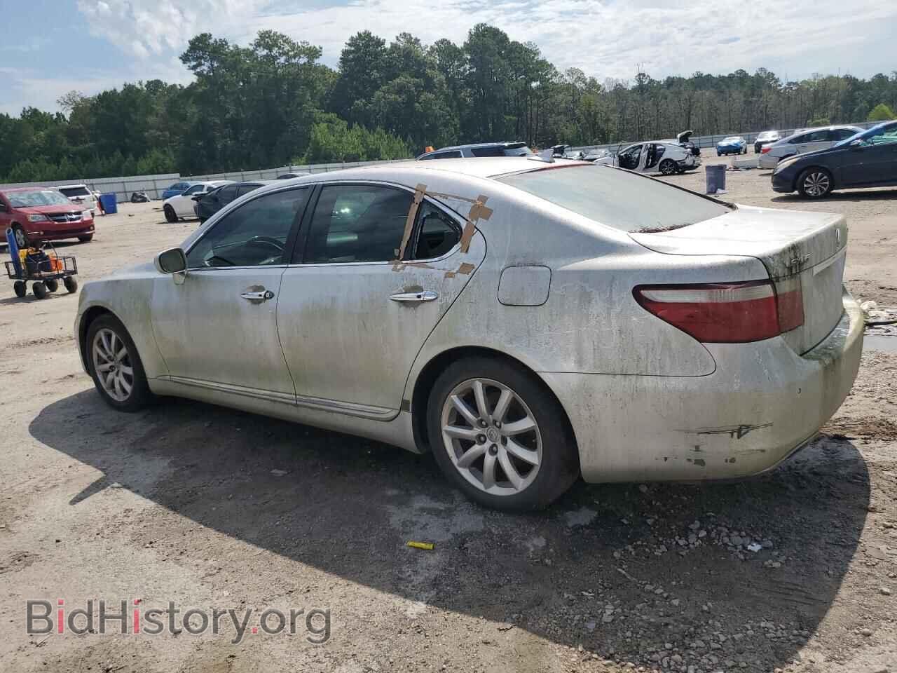 2007 LEXUS LS460 - VIN: JTHBL46F875035965 - Фото 2