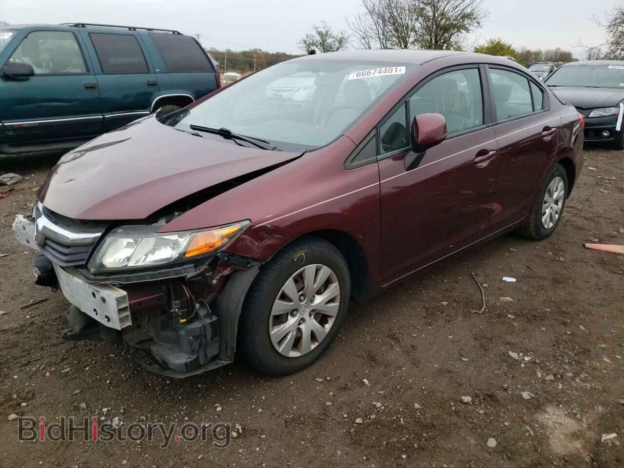 2012 HONDA CIVIC - VIN: 19XFB2F53CE079467 - Фото 2