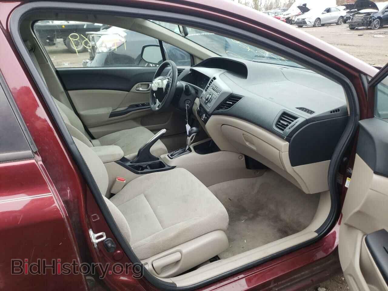 2012 HONDA CIVIC - VIN: 19XFB2F53CE079467 - Фото 5