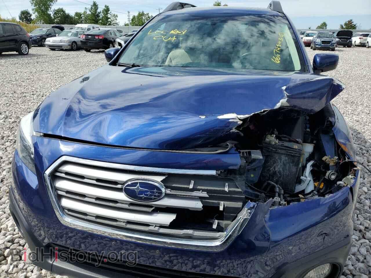2016 SUBARU OUTBACK - VIN: 4S4BSBDC9G3354400 - Фото 5