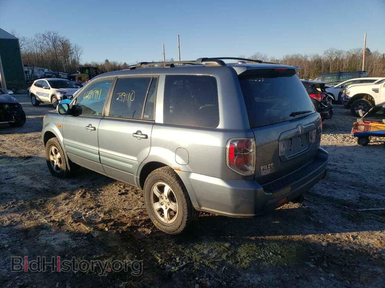 2007 HONDA PILOT - VIN: 2HKYF18687H501988 - Фото 3