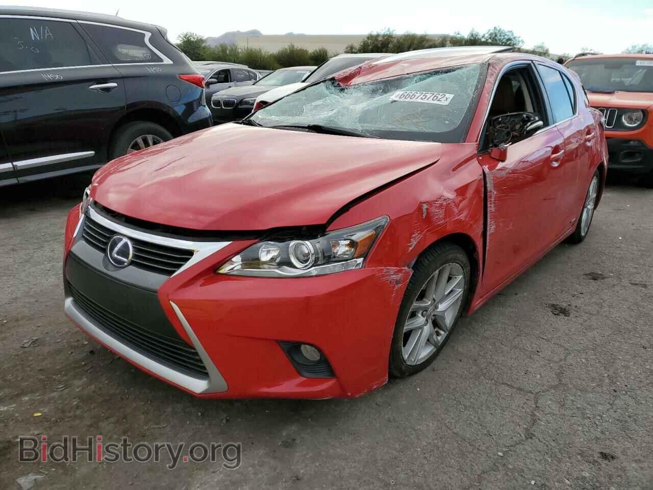 2015 LEXUS CT 200 - VIN: JTHKD5BH5F2240959 - Фото 2