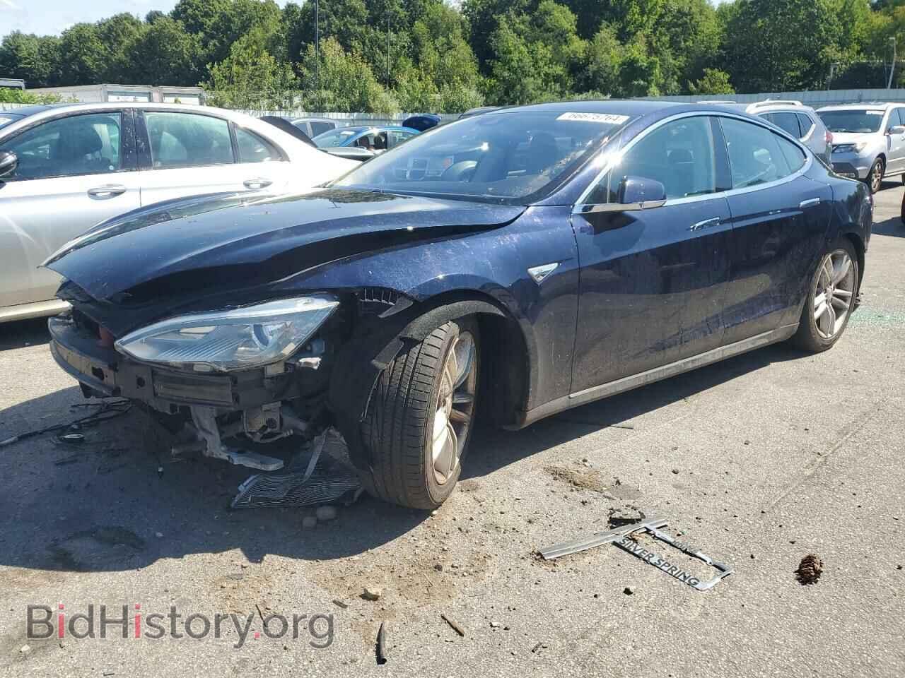 Фотография 5YJSA1S1XEFP60544 - TESLA MODEL S 2014