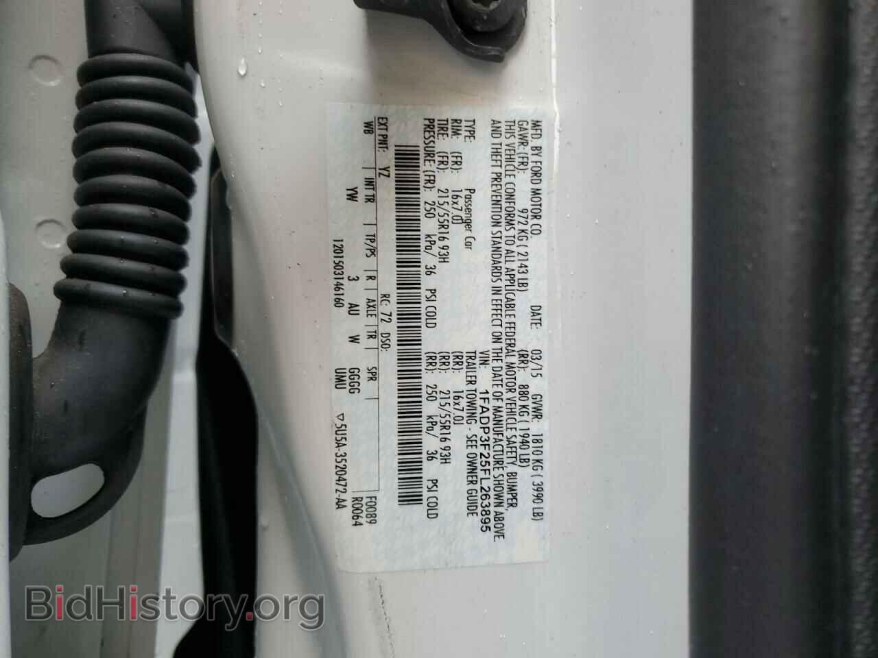 2015 FORD FOCUS - VIN: 1FADP3F25FL263895 - Фото 10