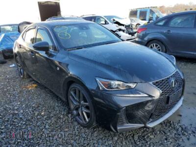 2019 Lexus IS IS 300, black — VIN JTHC81D22K5036154, Copart