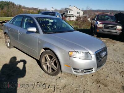 2007 Audi A4 A4 2.0T QU, серебристый — VIN WAUDF78E97A032665, Copart