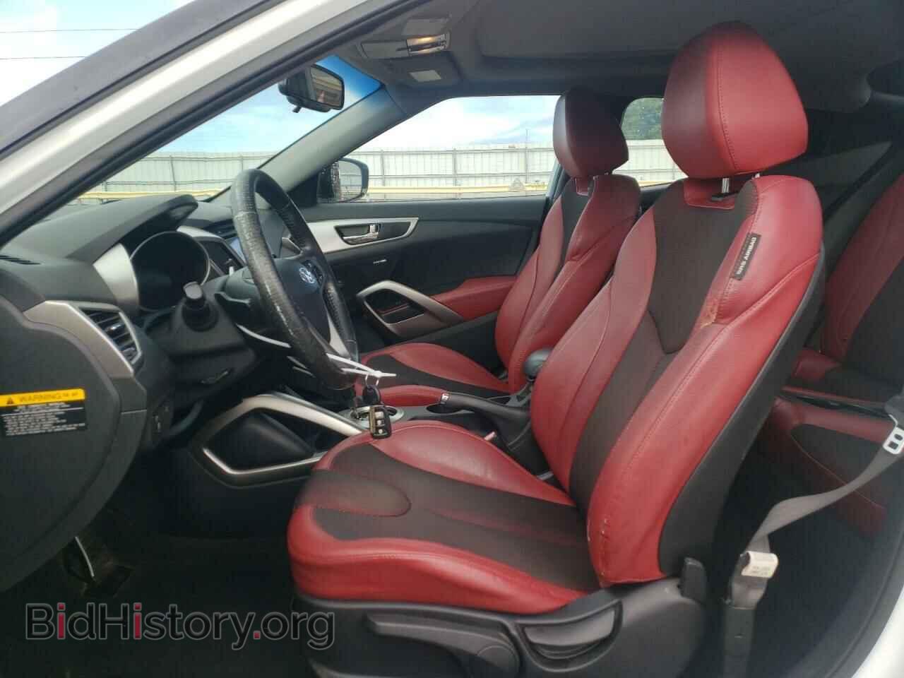 2012 HYUNDAI VELOSTER - VIN: KMHTC6AD9CU078679 - Фото 7