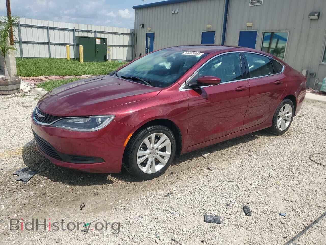 Фотография 1C3CCCFB5GN182794 - CHRYSLER 200 2016