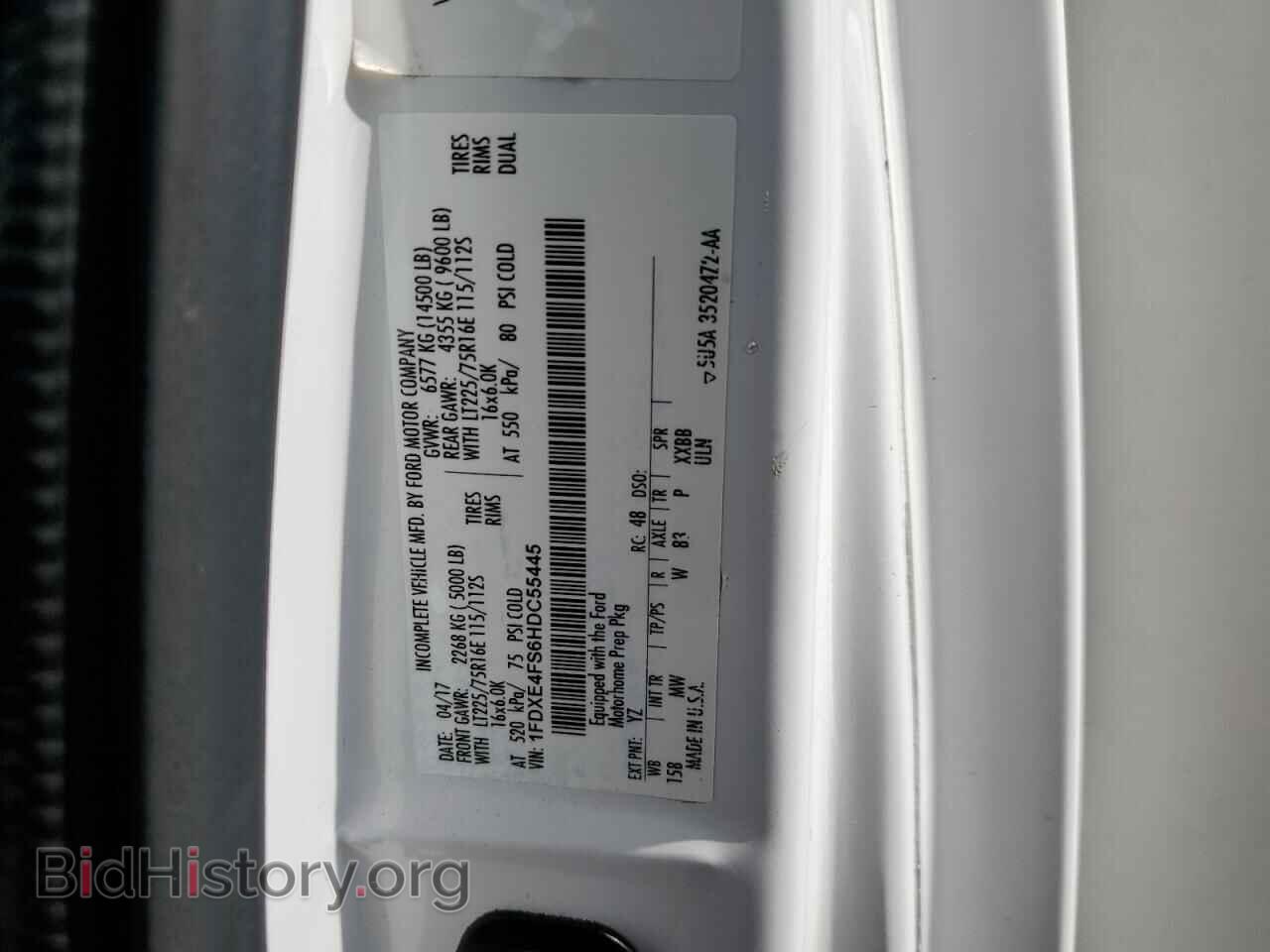 2017 FORD ALL Models - VIN: 1FDXE4FS6HDC55445 - Фото 10