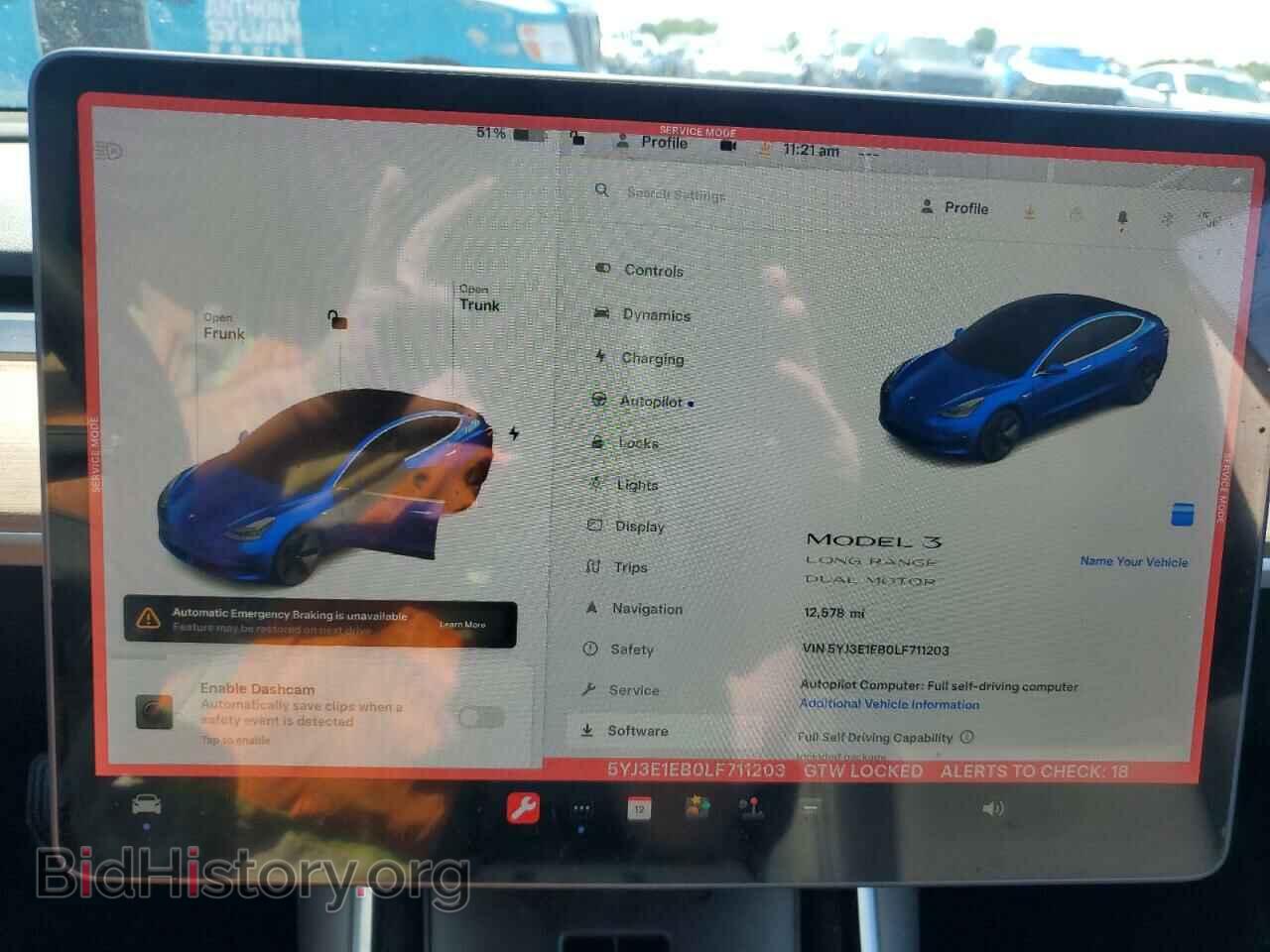 2020 TESLA MODEL 3 - VIN: 5YJ3E1EB0LF711203 - Photo 9